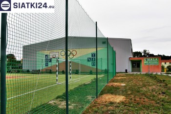 Siatki Głogów - Zabezpieczenie boiska w ogrodzie domowym siatką na łapacz piłek dla terenów Głogowa