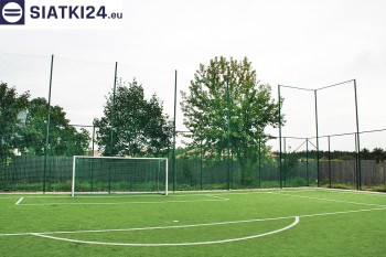 Siatki Głogów - Tu zabezpieczysz ogrodzenie boiska w siatki; siatki polipropylenowe na ogrodzenia boisk. dla terenów Głogowa